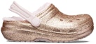 Order (Youth) Crocs Classic Lined Glitter Clogs 'Gold Pink' 207462-2UB