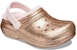 (Youth) Crocs Classic Lined Glitter Clogs 'Gold Pink' 207462-2UB