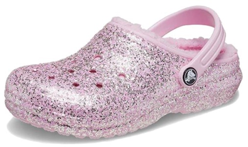(JR) Crocs 经典毛绒内里亮片洞洞鞋‘粉色’ 207462-6S0 Buy (JR) Crocs 经典毛绒内里亮片洞洞鞋‘粉色’ 207462-6S0