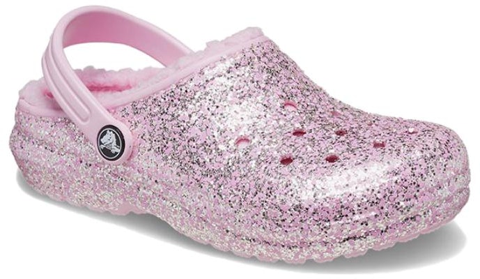 (JR) Crocs 经典毛绒内里亮片洞洞鞋‘粉色’ 207462-6S0 Order (JR) Crocs 经典毛绒内里亮片洞洞鞋‘粉色’ 207462-6S0