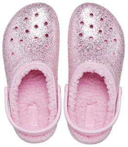 (JR) Crocs 经典毛绒内里亮片洞洞鞋‘粉色’ 207462-6S0 Shop (JR) Crocs 经典毛绒内里亮片洞洞鞋‘粉色’ 207462-6S0