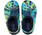 (JR) Crocs Klasik Berbulu Bercorak 'Blue Tie Dye' 207238-4HQ