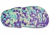 (JR) Crocs Classic Lined Marbled Clogs 'Neon Purple Multi' - Ungu Neon Pelbagai. 207238-573