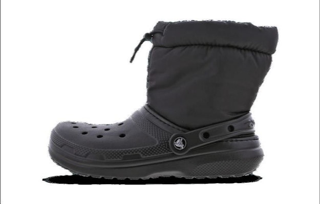(JR) Boots Crocs Classic Lined Neo Puff 'Core Black' 207940-001 Buy (JR) Boots Crocs Classic Lined Neo Puff 'Core Black' 207940-001