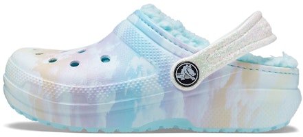 (Youth) Crocs Classic Lined Out of the World Clogs 'Blue Multi-Color' 207322-90H (Youth) Crocs Classic Lined Out of the World Clogs 'Blue Multi-Color' 207322-90H