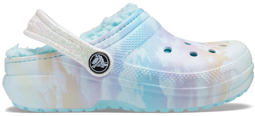 (Youth) Crocs Classic Lined Out of the World Clogs 'Blue Multi-Color' 207322-90H Order (Youth) Crocs Classic Lined Out of the World Clogs 'Blue Multi-Color' 207322-90H