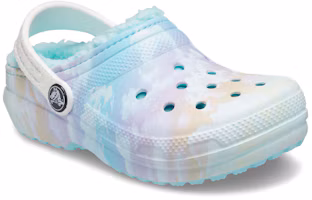 Lookbook (Youth) Crocs Classic Lined Out of the World Clogs 'Blue Multi-Color' 207322-90H