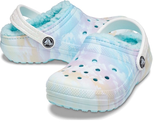 (Youth) Crocs Classic Lined Out of the World Clogs 'Blue Multi-Color' 207322-90H Shop (Youth) Crocs Classic Lined Out of the World Clogs 'Blue Multi-Color' 207322-90H
