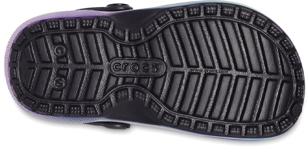 兒童 Crocs 經典內鋪毛太空時尚休閒木底涼鞋 藍綠紫 Sizing 兒童 Crocs 經典內鋪毛太空時尚休閒木底涼鞋 藍綠紫