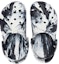 Purchase (JR) Crocs Classic Marbled Clogs 'Hitam Putih'. 207002-103