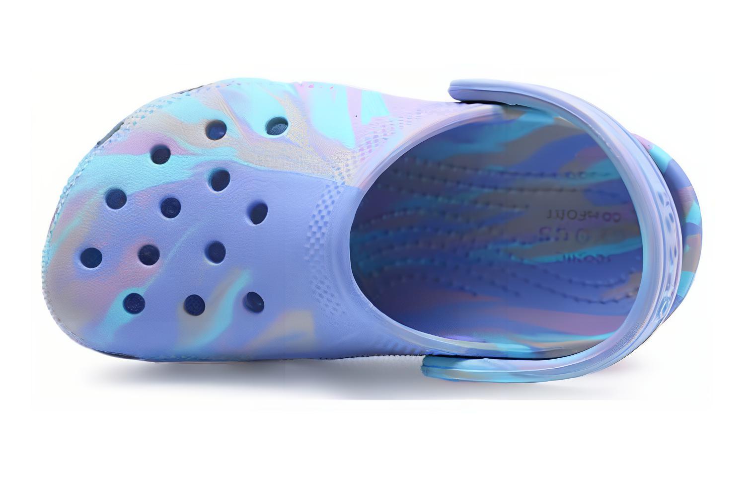 Lookbook (JR) 크록스 클래식 마블 클로그 '문젤리 멀티' 207464-5Q7