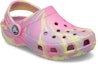 Lookbook (JR) Crocs Classic Marbled Clogs 'Pink Yellow' - Selipar Marbled Klasik Merah Jambu Kuning 207002-6SO