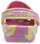 Details for (JR) Crocs Classic Marbled Clogs 'Pink Yellow' - Selipar Marbled Klasik Merah Jambu Kuning 207002-6SO