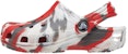 (JR) Crocs Classic Marbled Clogs 'Putih Merah Kelabu' 207002-884