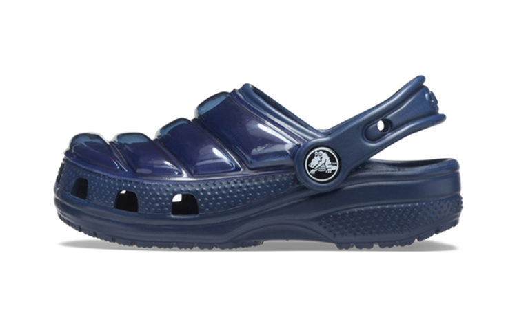 (Youth) Crocs Classic Neo Puff Clogs 'Blue' 206647-410