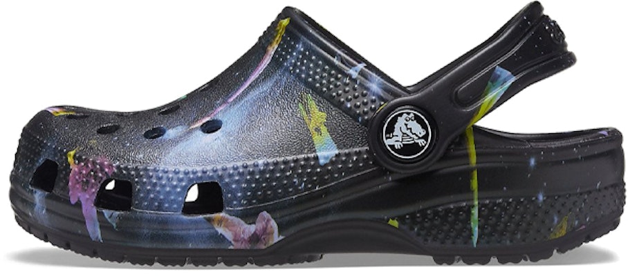(JR) Crocs Classiques Hors de ce Monde II Sabots ''Noir Multi'' 206818-001 Buy (JR) Crocs Classiques Hors de ce Monde II Sabots ''Noir Multi'' 206818-001