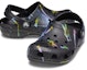 Shop (JR) Crocs Classic Out of this World II Clogs 'Hitam Multiwarna' 206818-001