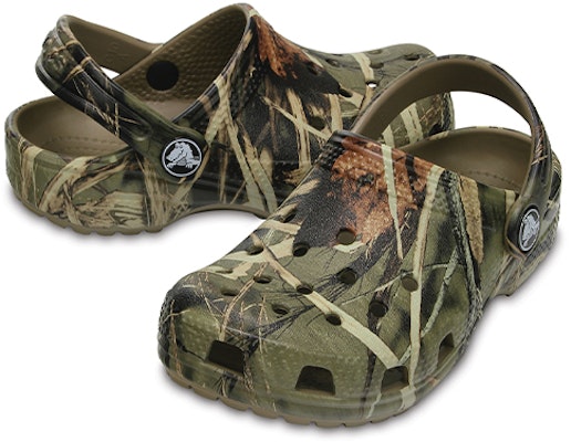 (JR) Crocs Classic Realtree Clogs 'Olive Beige' dalam Warna Klasik Hijau dan Beige 204624-260 Shop (JR) Crocs Classic Realtree Clogs 'Olive Beige' dalam Warna Klasik Hijau dan Beige 204624-260