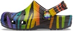 Buy (JR) Crocs Classic Motif Musim Clogs 'Hitam Multi' 207345-0C4