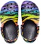 Purchase (JR) Crocs Classic Motif Musim Clogs 'Hitam Multi' 207345-0C4
