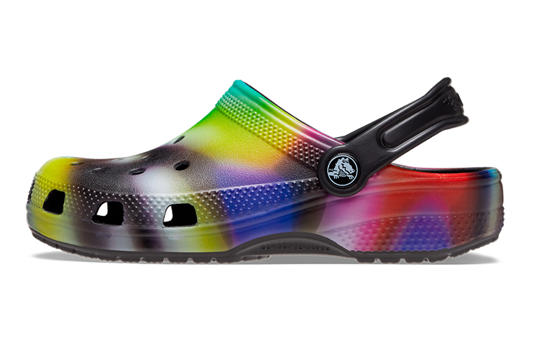 (Youth) Crocs Classic Solarized Clogs 'Black Multi' 207587-0C4