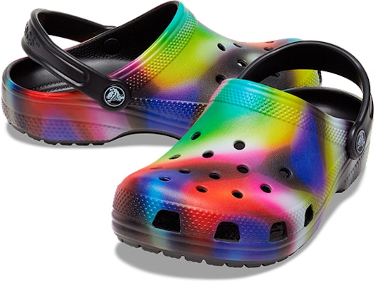 (JR) 크록스 클래식 솔라라이즈드 블랙 멀티 207587-0C4 Shop (JR) 크록스 클래식 솔라라이즈드 블랙 멀티 207587-0C4