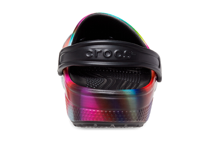 Details for (JR) Crocs Classic Solarized Klompen ''Zwart Multi'' 207587-0C4