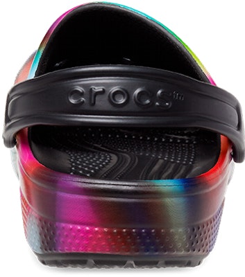 (JR) 크록스 클래식 솔라라이즈드 블랙 멀티 207587-0C4 Details for (JR) 크록스 클래식 솔라라이즈드 블랙 멀티 207587-0C4