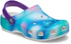 Sizing (JR) 크록스 클래식 솔라리제드 블루/그린/퍼플 클로그 207587-94S