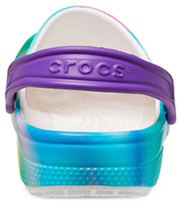 (JR) Crocs Classiques Solarized Sabots ''Bleu Vert Violet'' 207587-94S 1