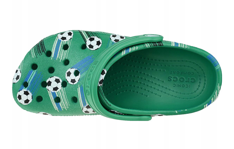Order (JR) クロックス クラシックス スポーツボール (緑/白) 206417-3TJ