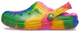 Buy (Youth) Crocs Classic Tie-Dye Fuzz Lined Clogs 'Multi-Color' A206341-6RW