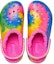Shop (Youth) Crocs Classic Tie-Dye Fuzz Lined Clogs 'Multi-Color' A206341-6RW