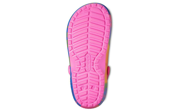 Details for (Youth) Crocs Classic Tie-Dye Fuzz Lined Clogs 'Multi-Color' A206341-6RW