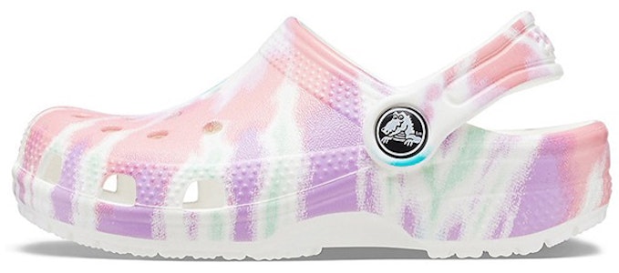 (JR) Crocs Clásicos Gráficos Tie-Dye 'Blanco Multicolor' 205451-6SN Buy (JR) Crocs Clásicos Gráficos Tie-Dye 'Blanco Multicolor' 205451-6SN
