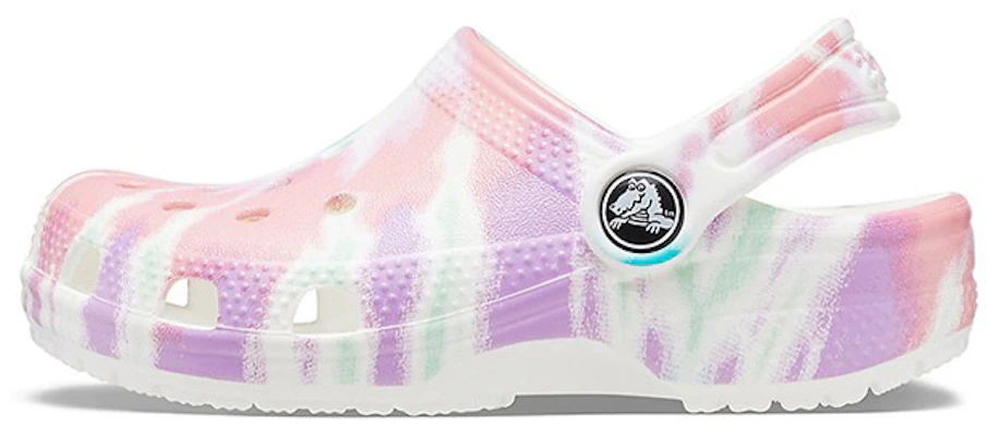 (Youth) Crocs Classic Tie-Dye Graphic Clogs 'White Multi' 205451-6SN Buy (Youth) Crocs Classic Tie-Dye Graphic Clogs 'White Multi' 205451-6SN