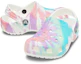 Shop (Youth) Crocs Classic Tie-Dye Graphic Clogs 'White Multi' 205451-6SN