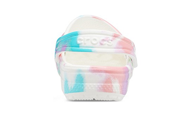 Details for (Youth) Crocs Classic Tie-Dye Graphic Clogs 'White Multi' 205451-6SN
