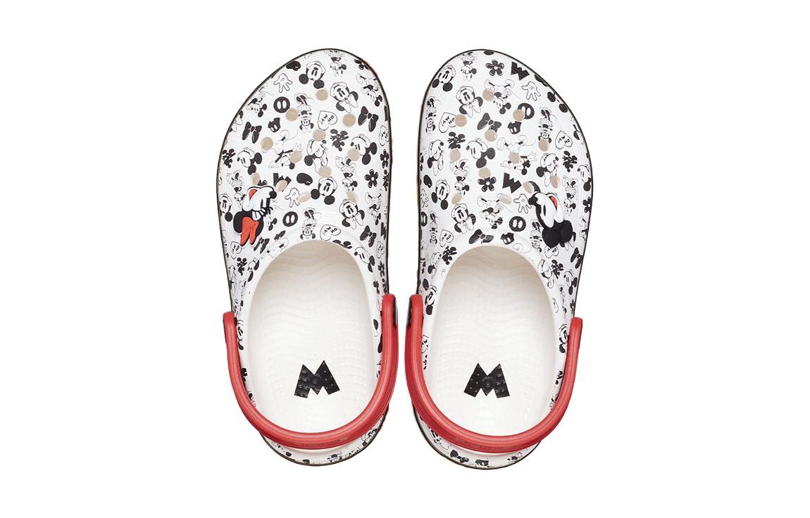 Purchase (JR) Crocs Classic x Mickey Mouse Klompen ''Wit Rood Zwart'' 208866-100