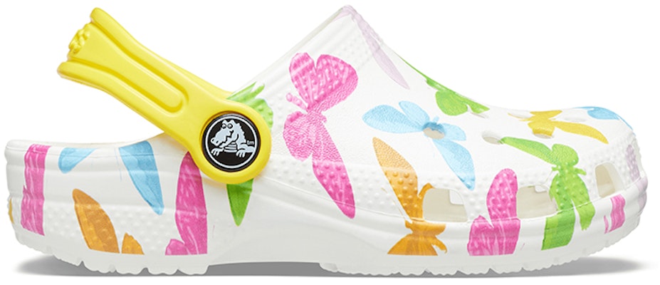(Youth) Crocs Clog 'Butterfly Print White' 206351-99Q Order (Youth) Crocs Clog 'Butterfly Print White' 206351-99Q