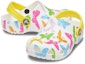 Shop (JR) Crocs Selipar 'Cetakan Kupu-Kupu Putih' 206351-99Q