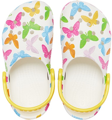 (Youth) Crocs Clog 'Butterfly Print White' 206351-99Q Purchase (Youth) Crocs Clog 'Butterfly Print White' 206351-99Q