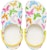 (JR) Crocs Selipar 'Cetakan Kupu-Kupu Putih' 206351-99Q