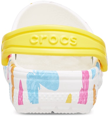 (Youth) Crocs Clog 'Butterfly Print White' 206351-99Q Details for (Youth) Crocs Clog 'Butterfly Print White' 206351-99Q
