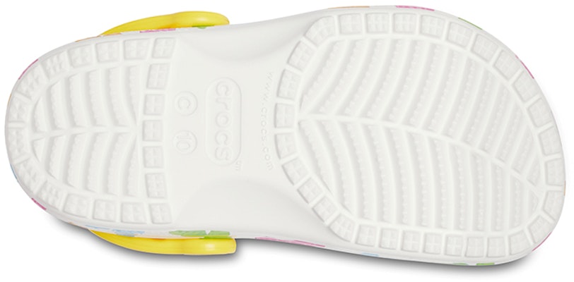(Youth) Crocs Clog 'Butterfly Print White' 206351-99Q Sizing (Youth) Crocs Clog 'Butterfly Print White' 206351-99Q