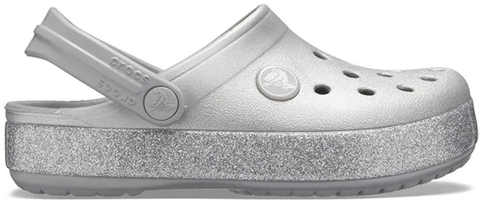 大童 Crocs 卡駱馳 Crocband 簡約舒適 洞洞運動涼鞋 銀 Order 大童 Crocs 卡駱馳 Crocband 簡約舒適 洞洞運動涼鞋 銀