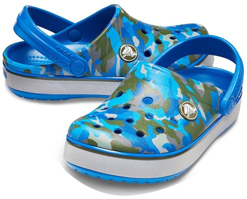 (JR) 크록스 크록밴드 카모 리플렉트 클로그 '블루 그레이' 205818-4JL Shop (JR) 크록스 크록밴드 카모 리플렉트 클로그 '블루 그레이' 205818-4JL