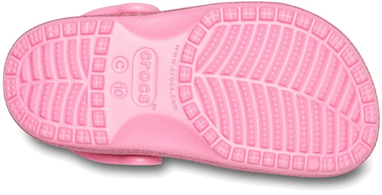 (Youth) Crocs Crocband Classic Glitter Clogs 'Pink' 205441-669 Sizing (Youth) Crocs Crocband Classic Glitter Clogs 'Pink' 205441-669