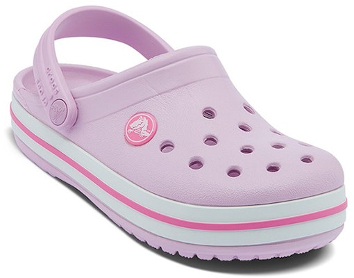 兒童 Crocs卡駱馳 Crocband 休閒洞洞涼鞋 芭蕾粉 Shop 兒童 Crocs卡駱馳 Crocband 休閒洞洞涼鞋 芭蕾粉