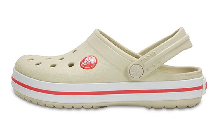 (Youth) Crocs Crocband Clogs 'Beige Red' 204537-1AS
